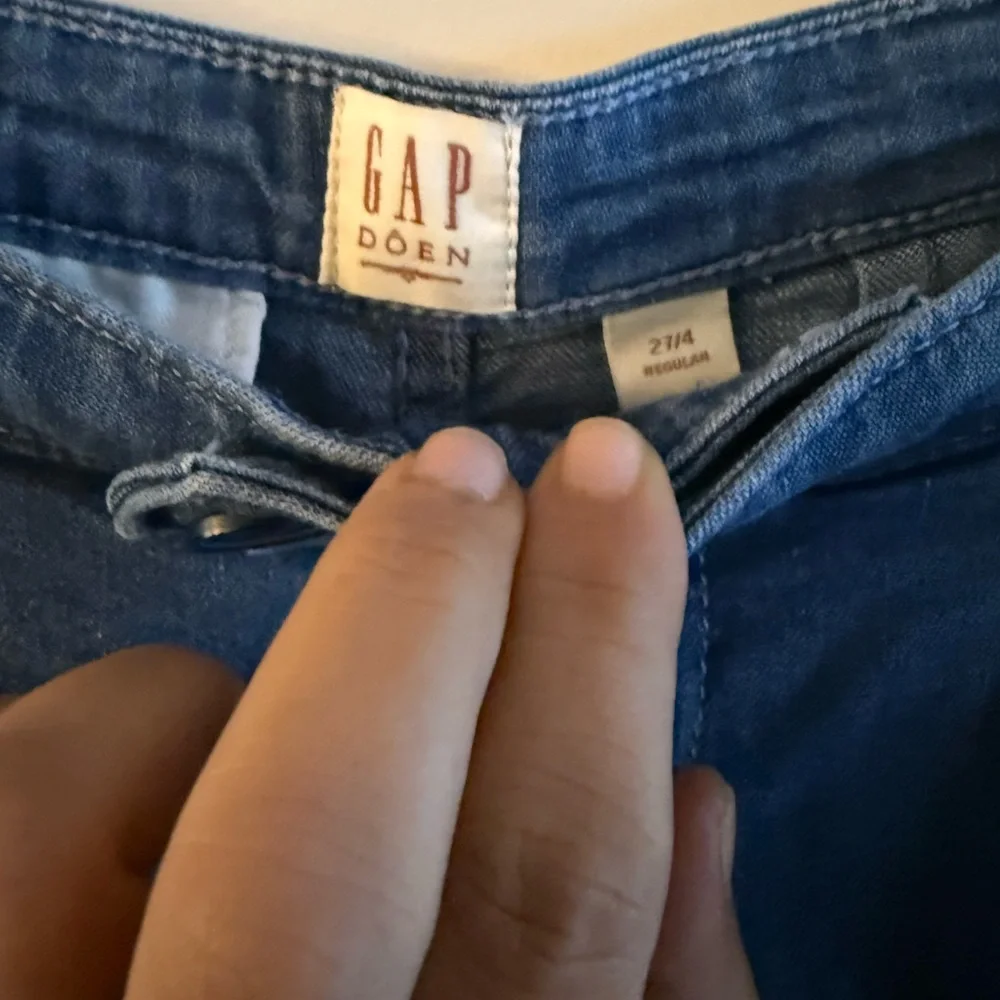 Gap × Doen High Rise Wide Leg Denim Jeans - Picture 4 of 4